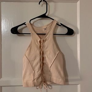 Sexy Urban cream crop top